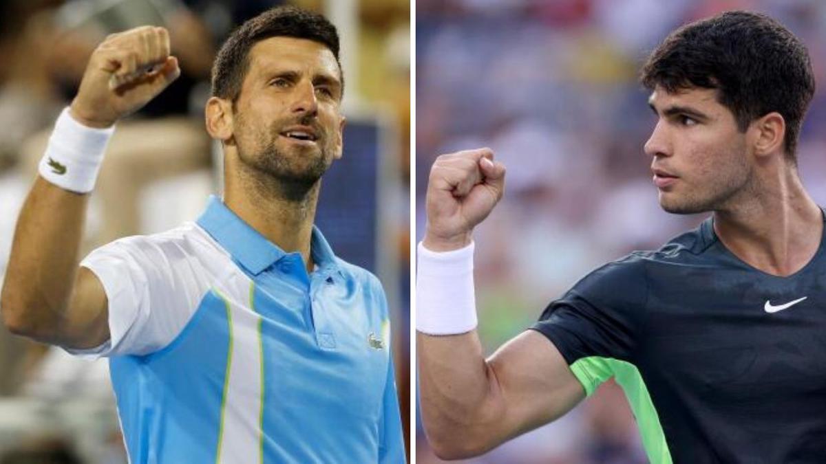 US Open 2023 men’s draw Alcaraz vs Sinner, Djokovic vs Tsitsipas